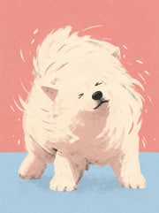 After the Rain animal art print by Sasha Liley