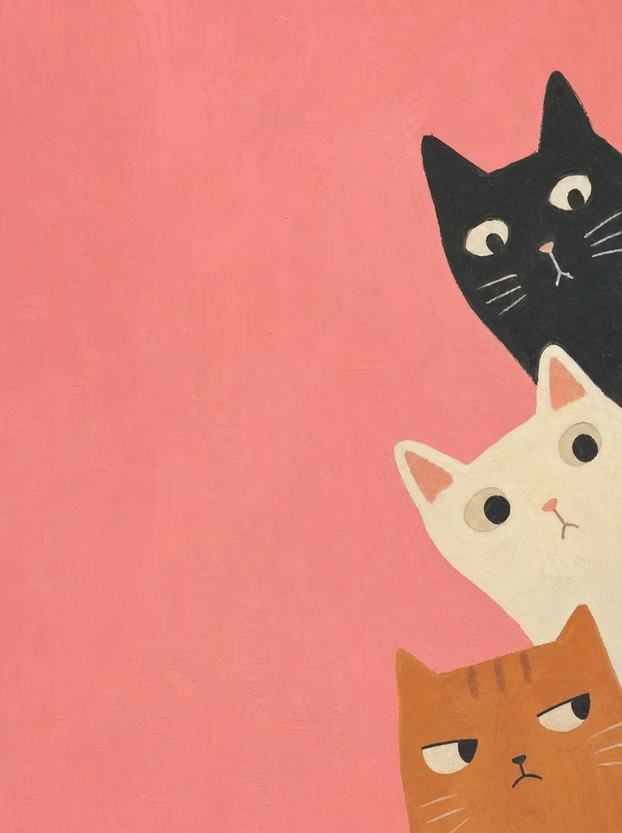 Uno alla volta — stampa artistica con soggetto animale di Sasha Liley